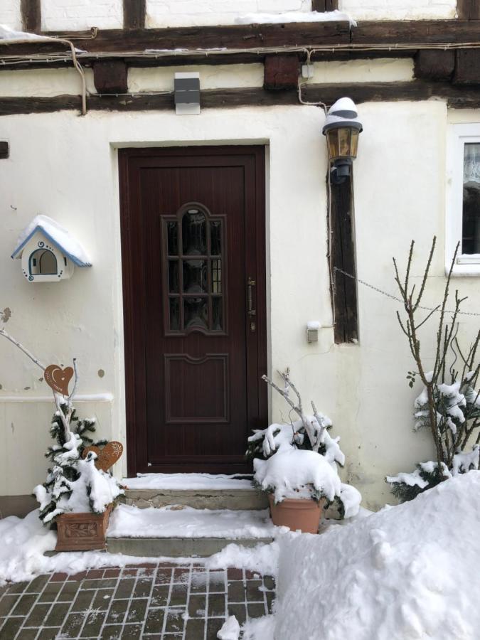 Ferienwohnung Am Mathildenbrunnen groß Quedlinburg Exterior foto